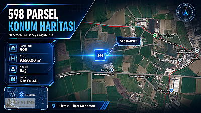ACİL FIRSAT Menemen Musabeyde 9.650 m² Depo Potansiyelli Parsel